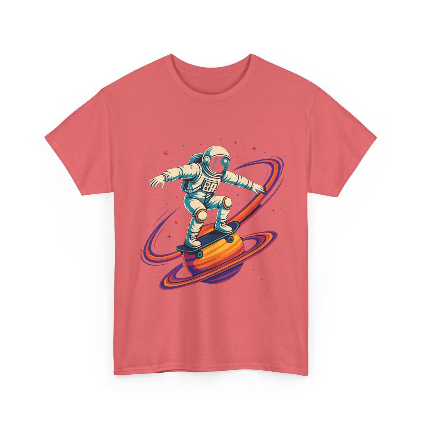 Astronaut Skateboarding ln Space