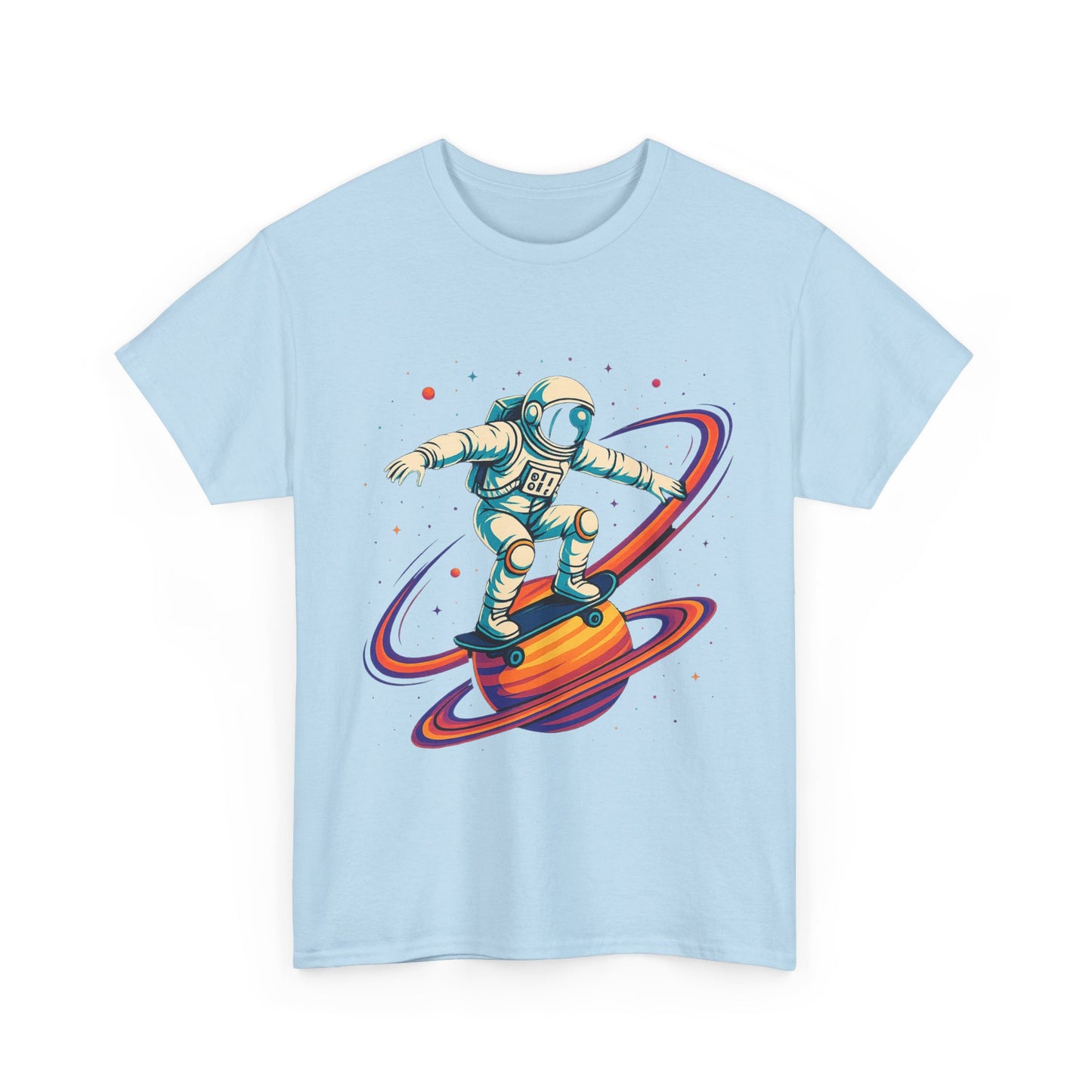 Astronaut Skateboarding ln Space