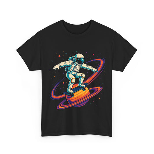 Astronaut Skateboarding ln Space