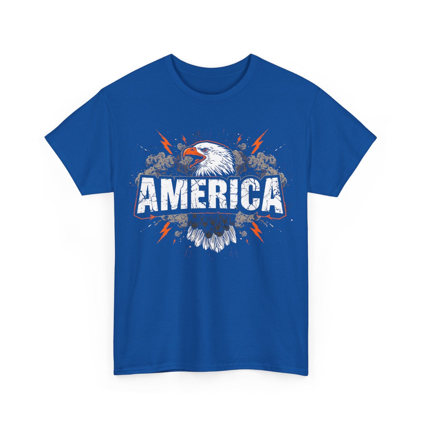 Vibrant Eagle Graphic Tee,