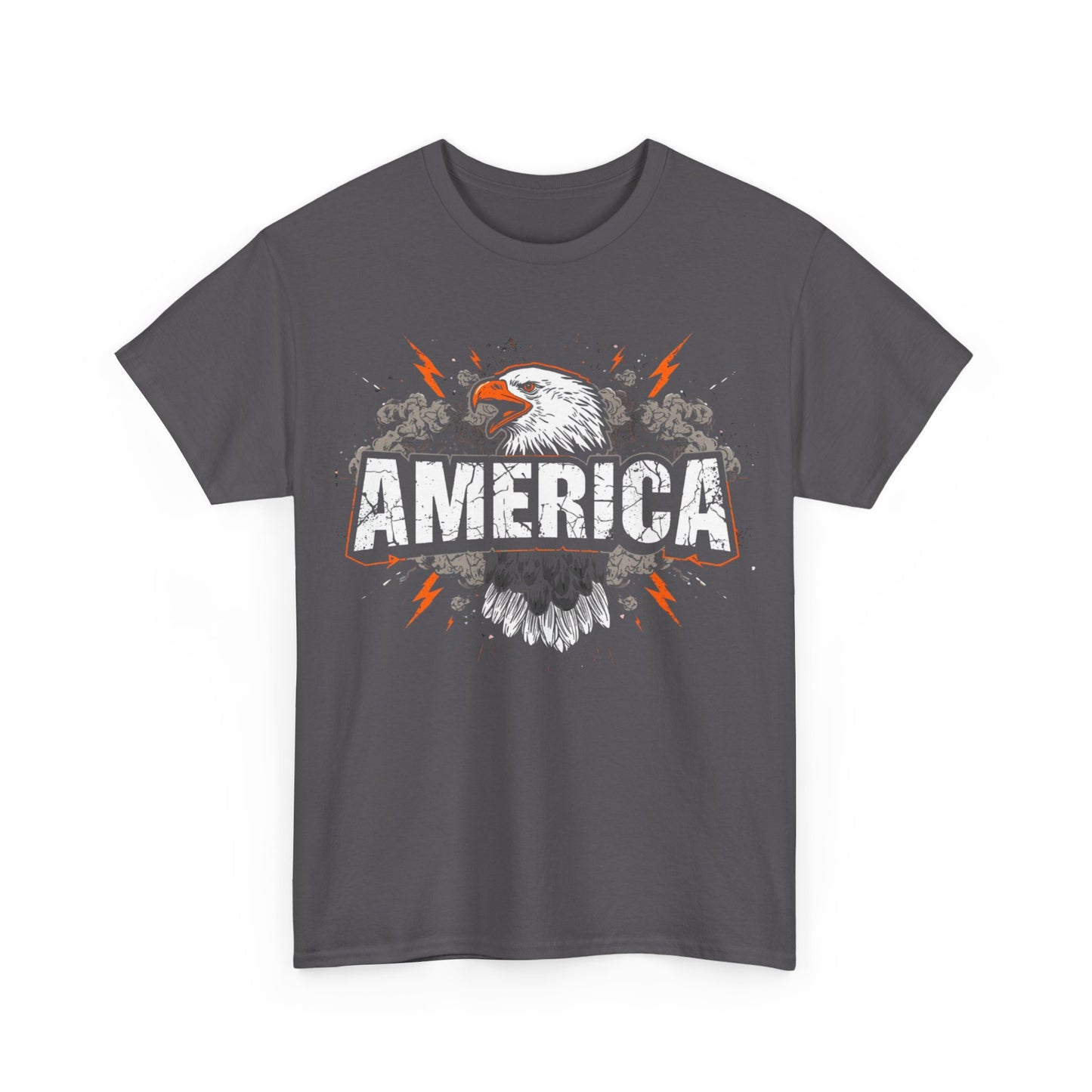 Vibrant Eagle Graphic Tee,