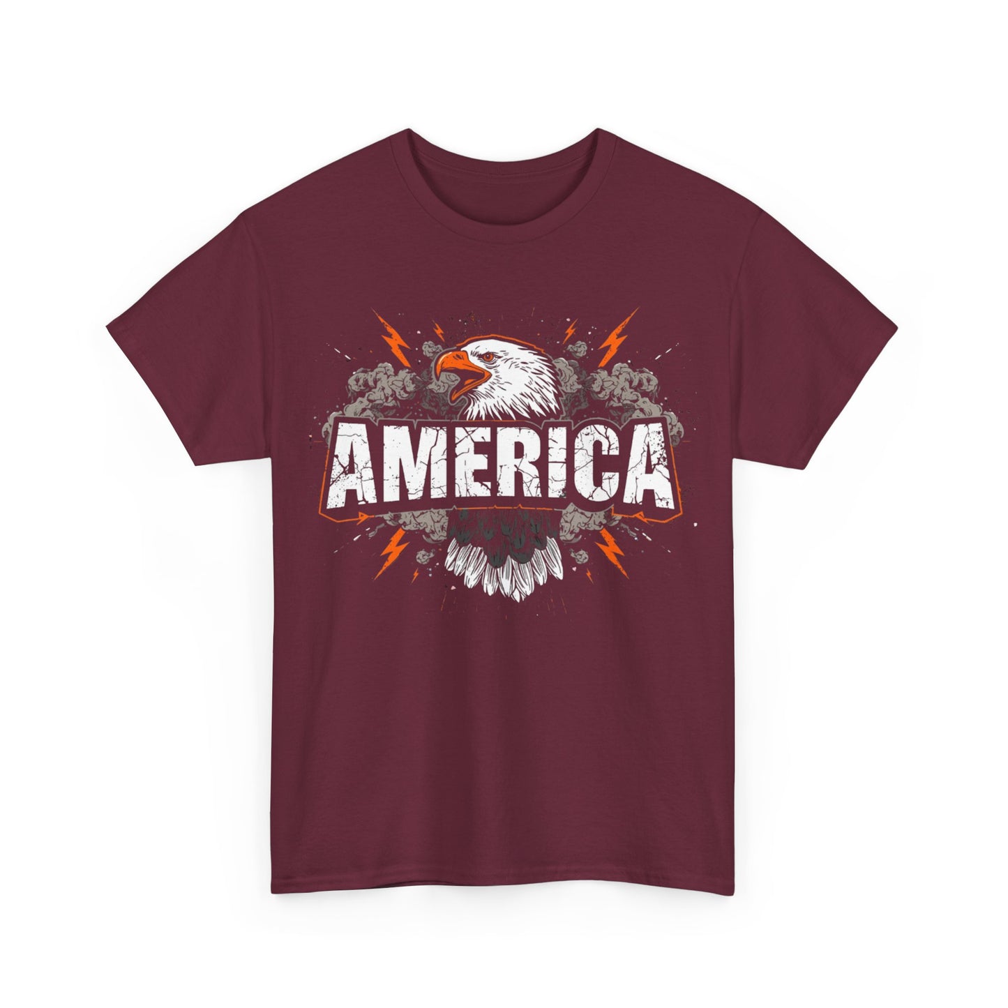 Vibrant Eagle Graphic Tee,