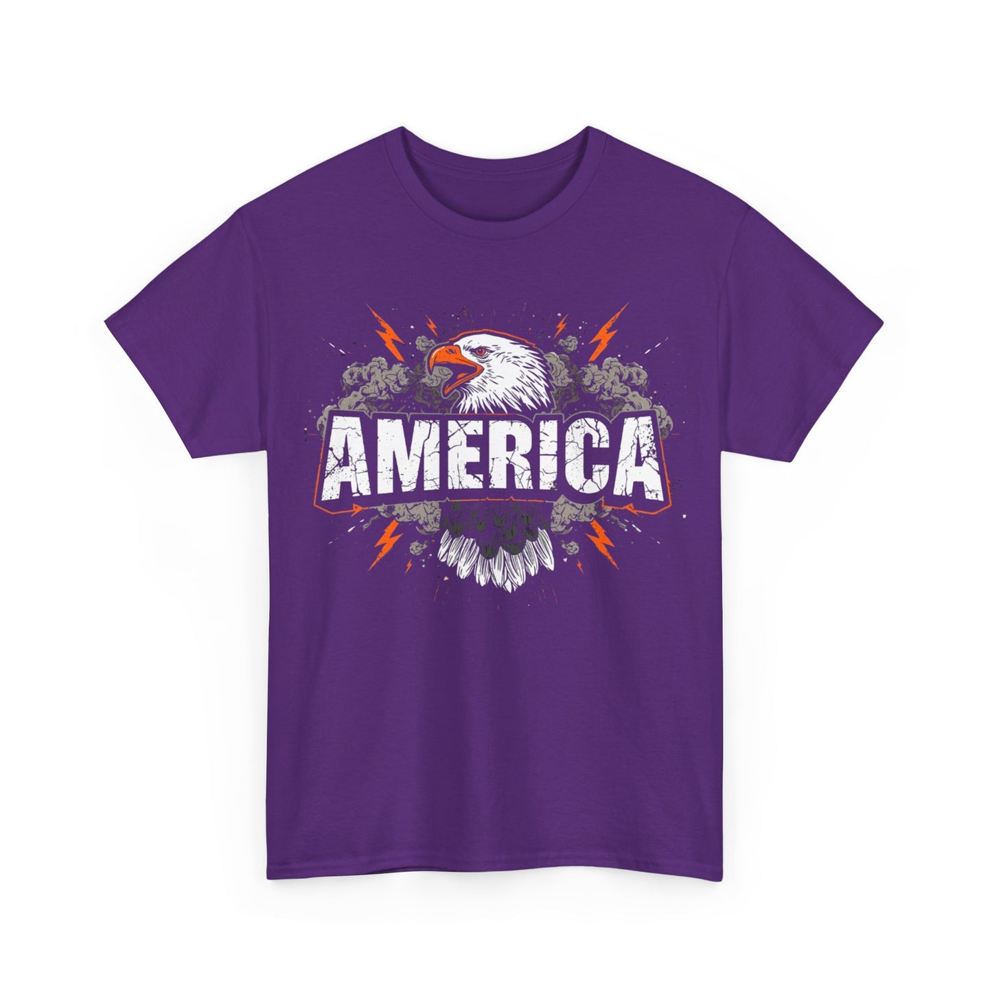 Vibrant Eagle Graphic Tee,