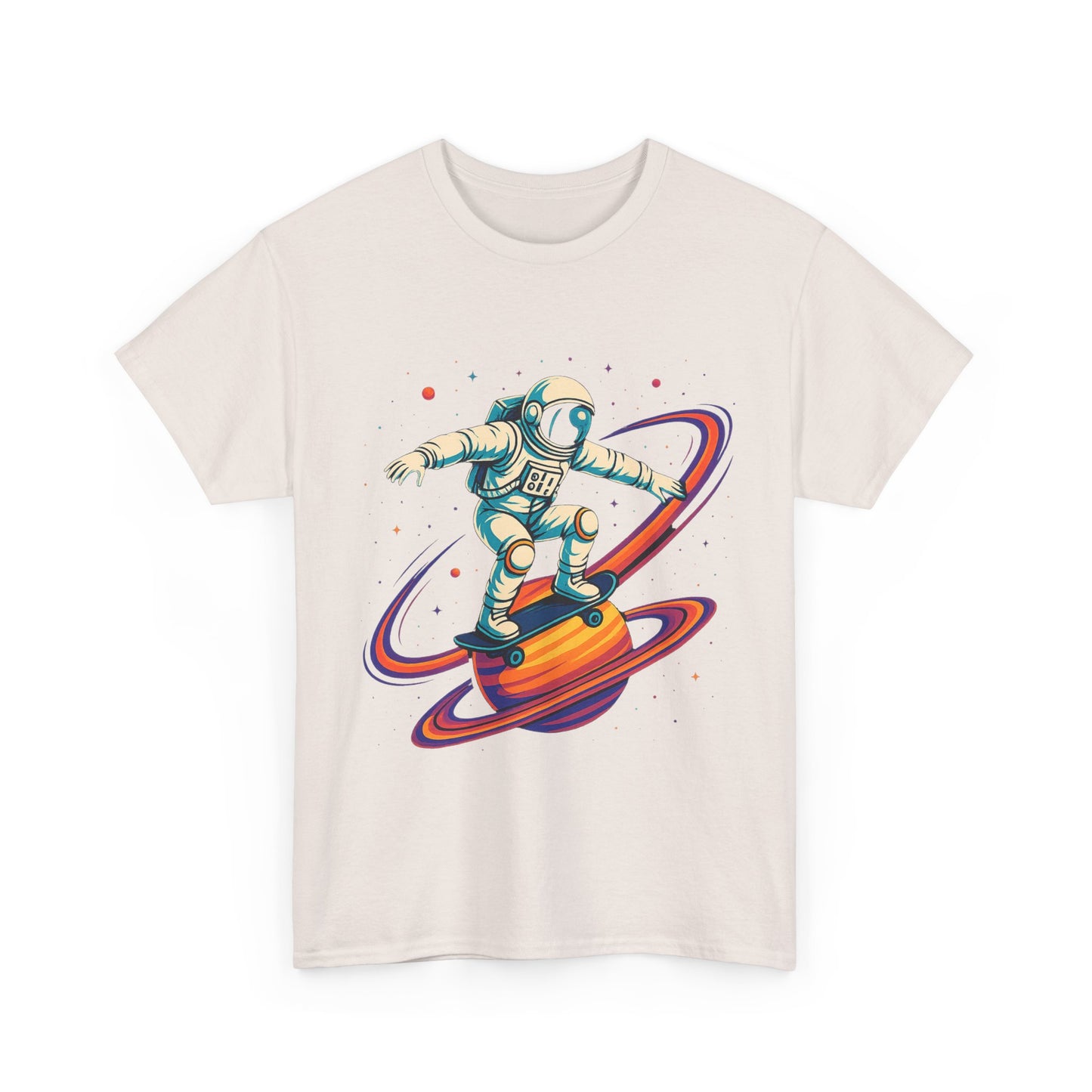 Astronaut Skateboarding ln Space