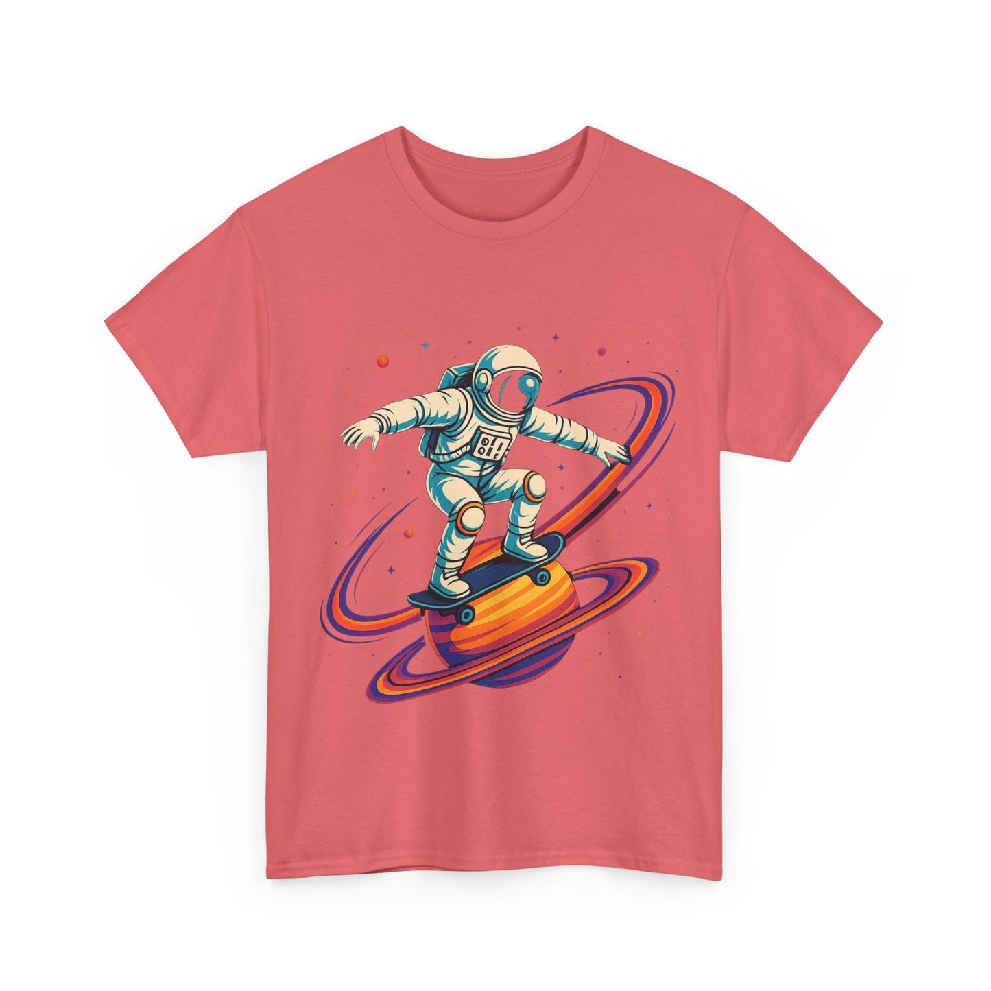 Astronaut Skateboarding ln Space