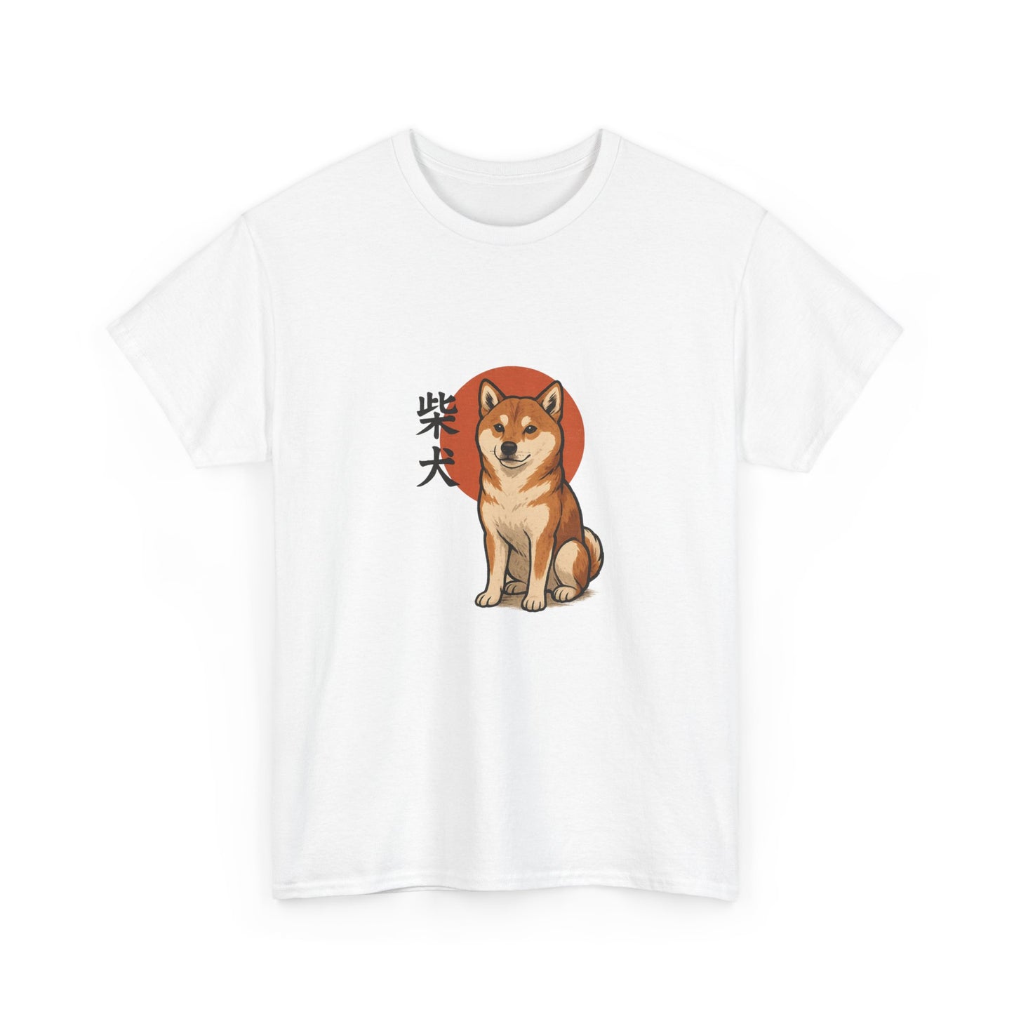 Shiba Inu Cotton Tee - Perfect for Dog Lovers