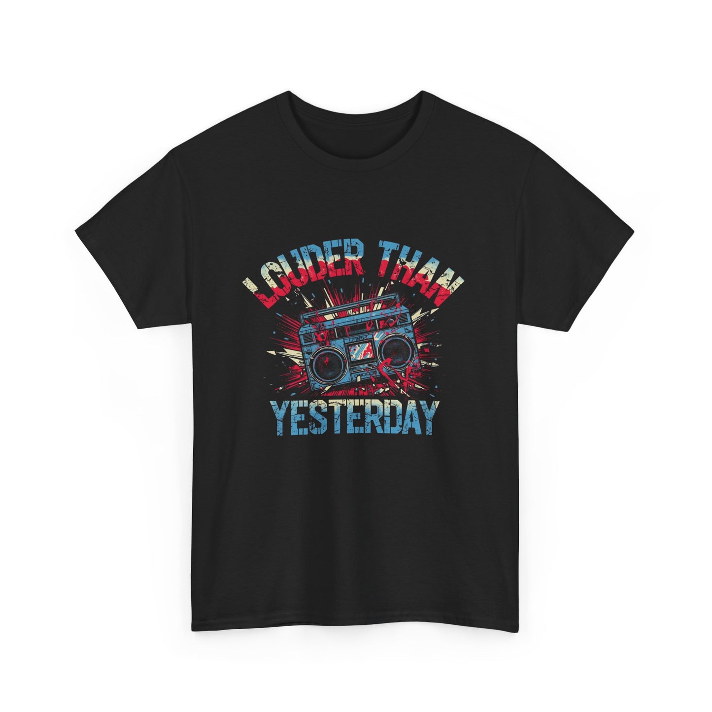 Retro Music Distressed Tee