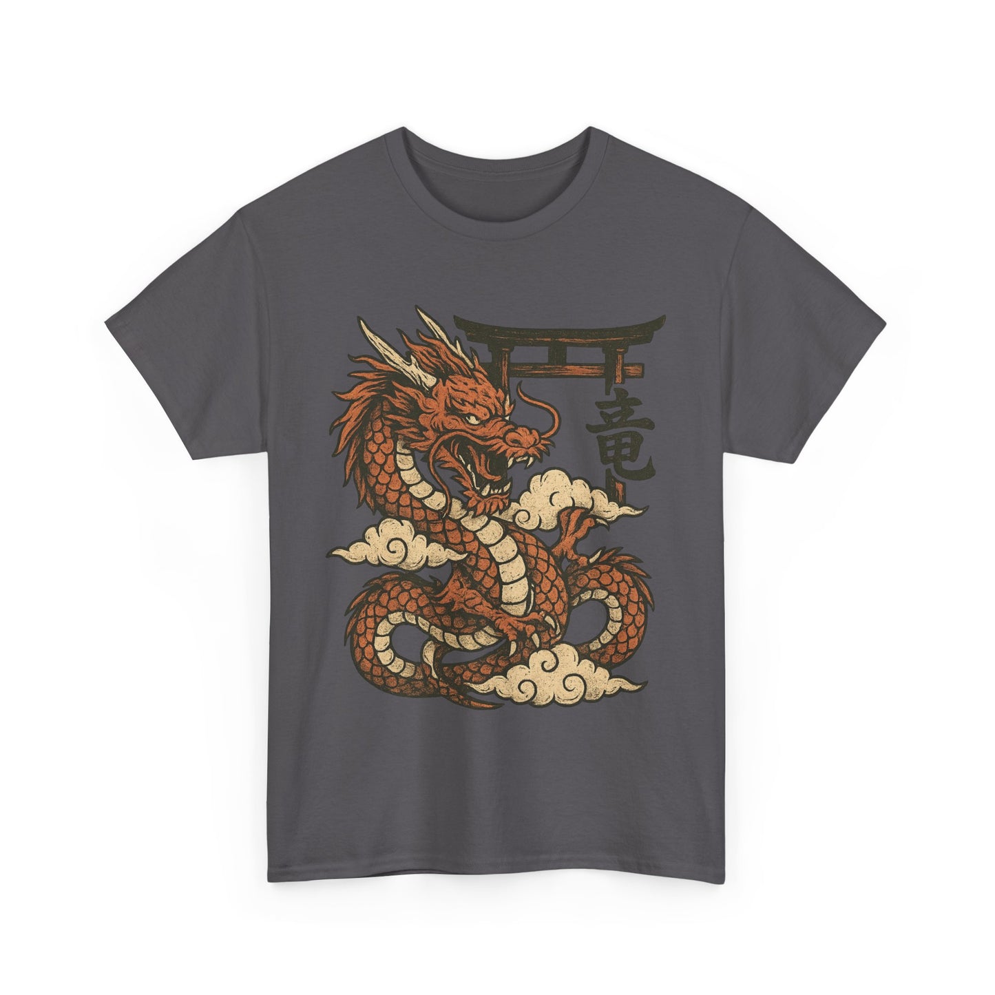 Dragon Print Cotton Tee