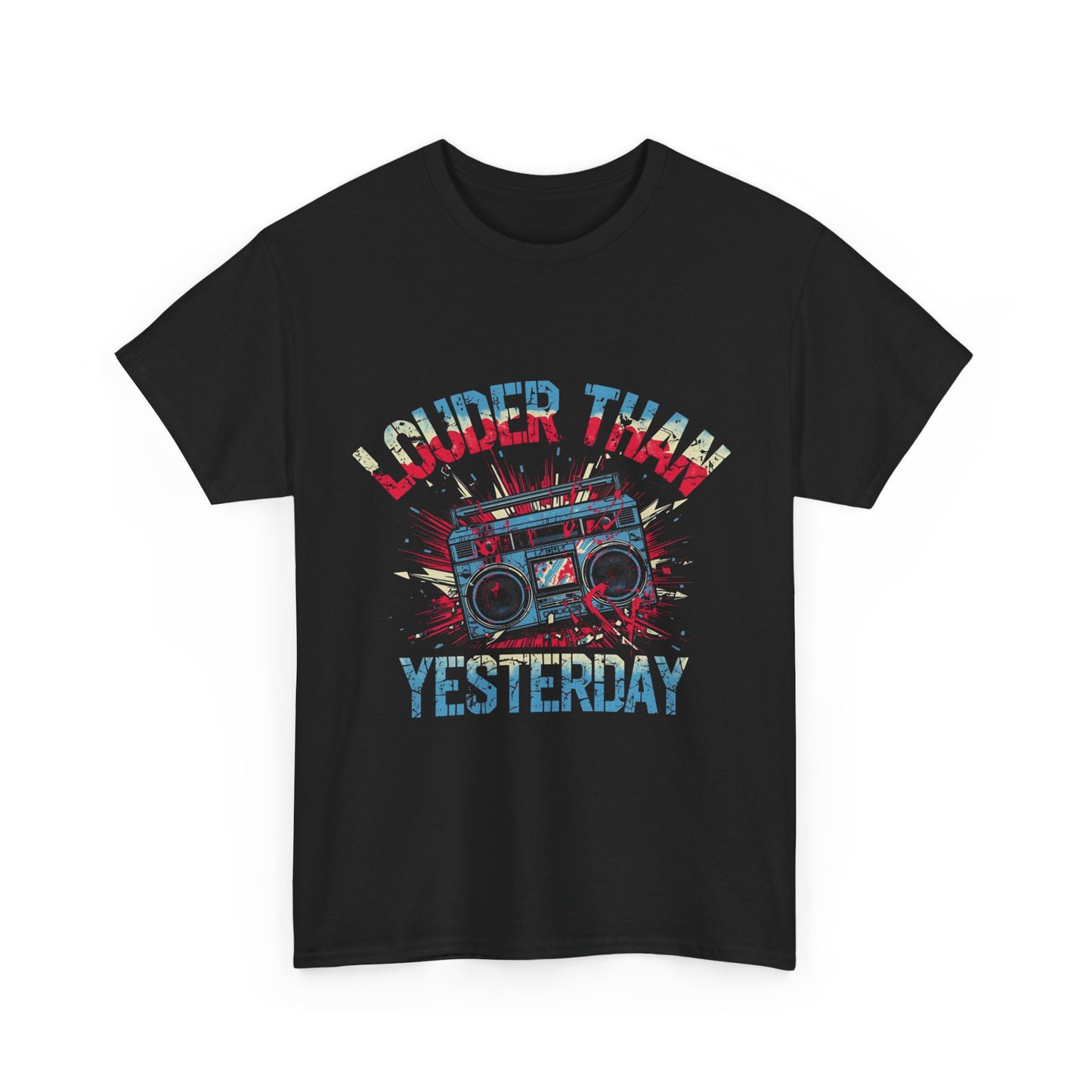 Retro Music Distressed Tee
