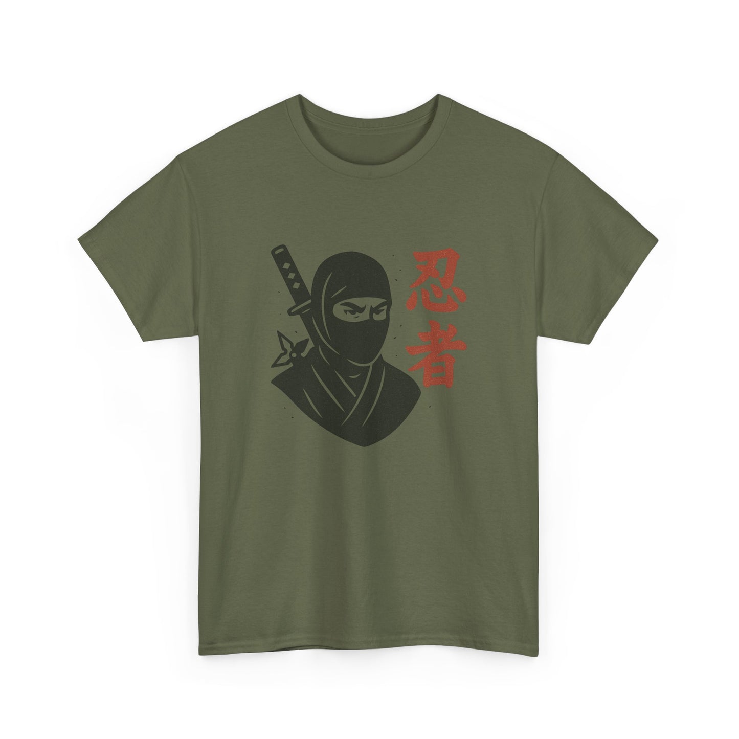 Ninja Graphic Cool Heavy Coton Tee