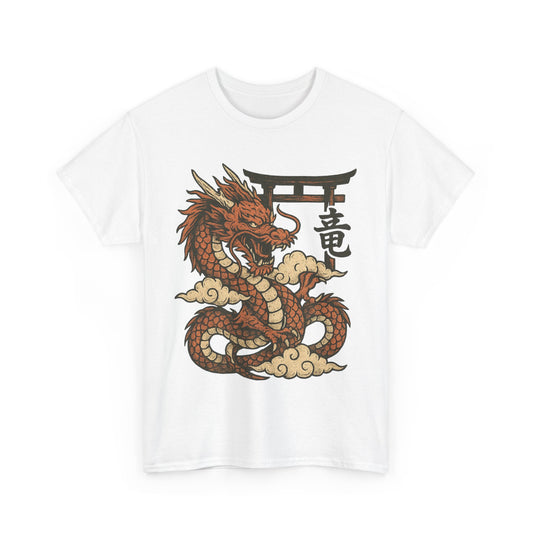 Dragon Print Cotton Tee