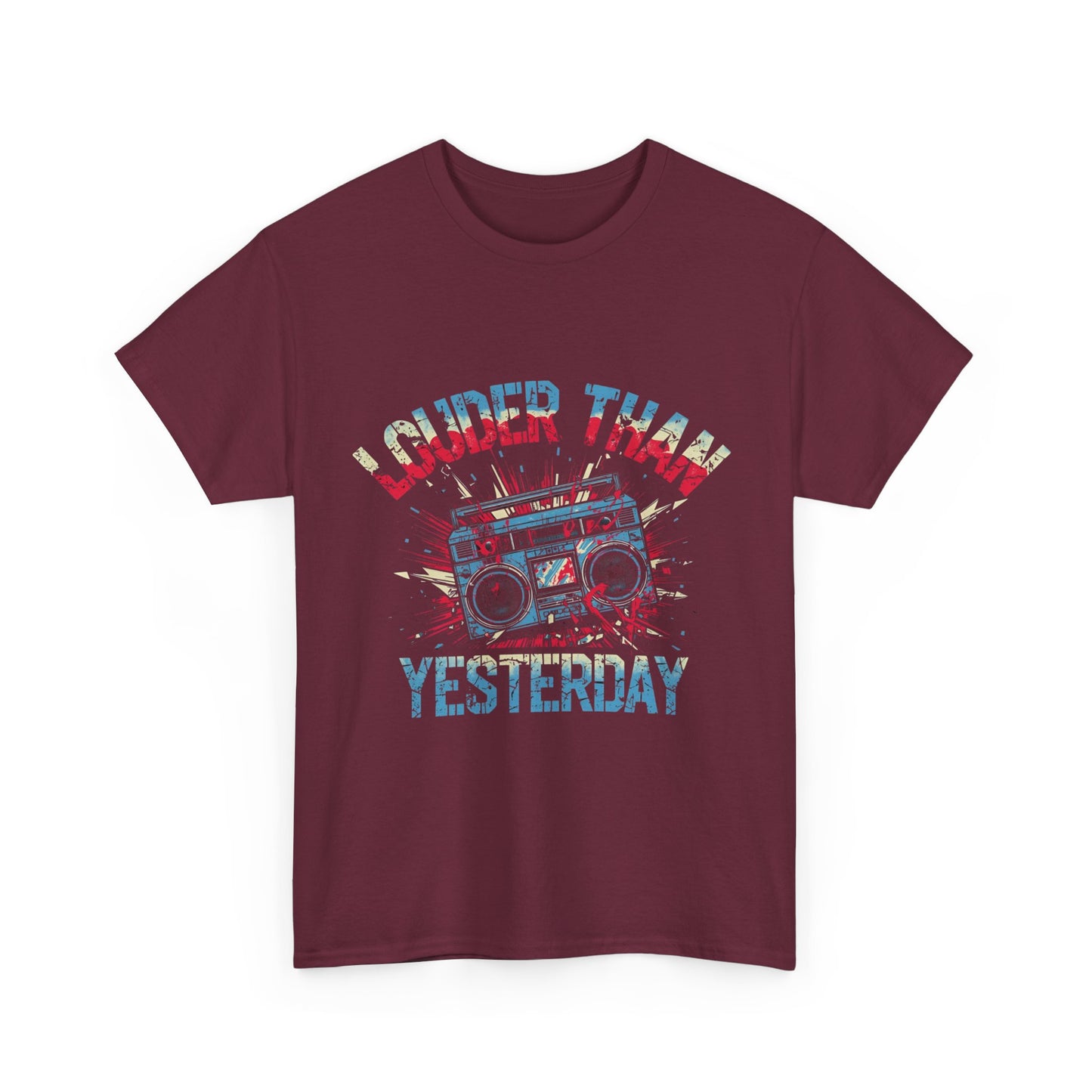 Retro Music Distressed Tee
