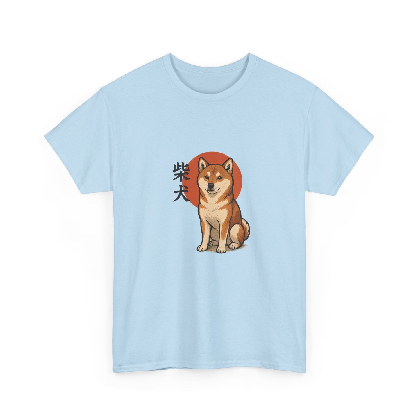 Shiba Inu Cotton Tee - Perfect for Dog Lovers
