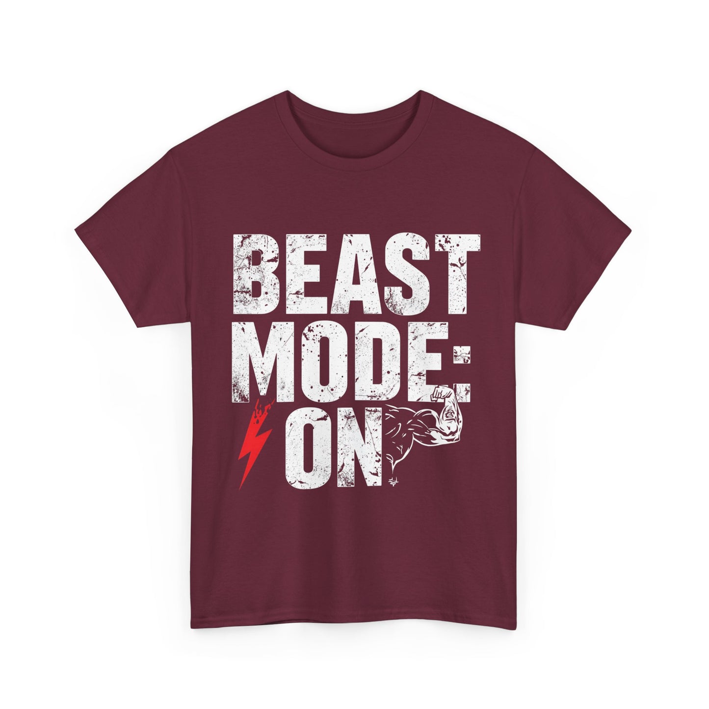 Beast Mode Heavy Cotton Gym T-shirt
