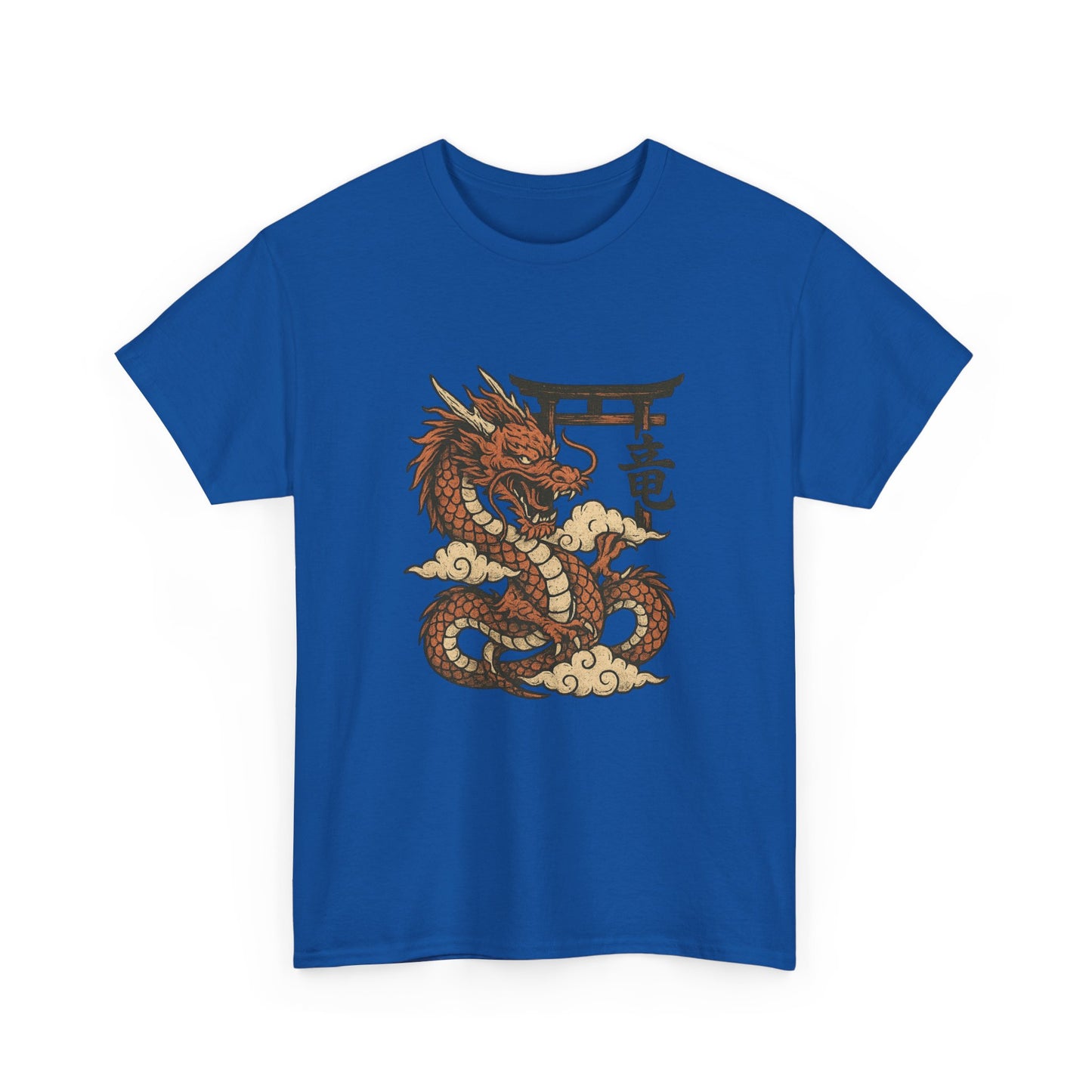 Dragon Print Cotton Tee