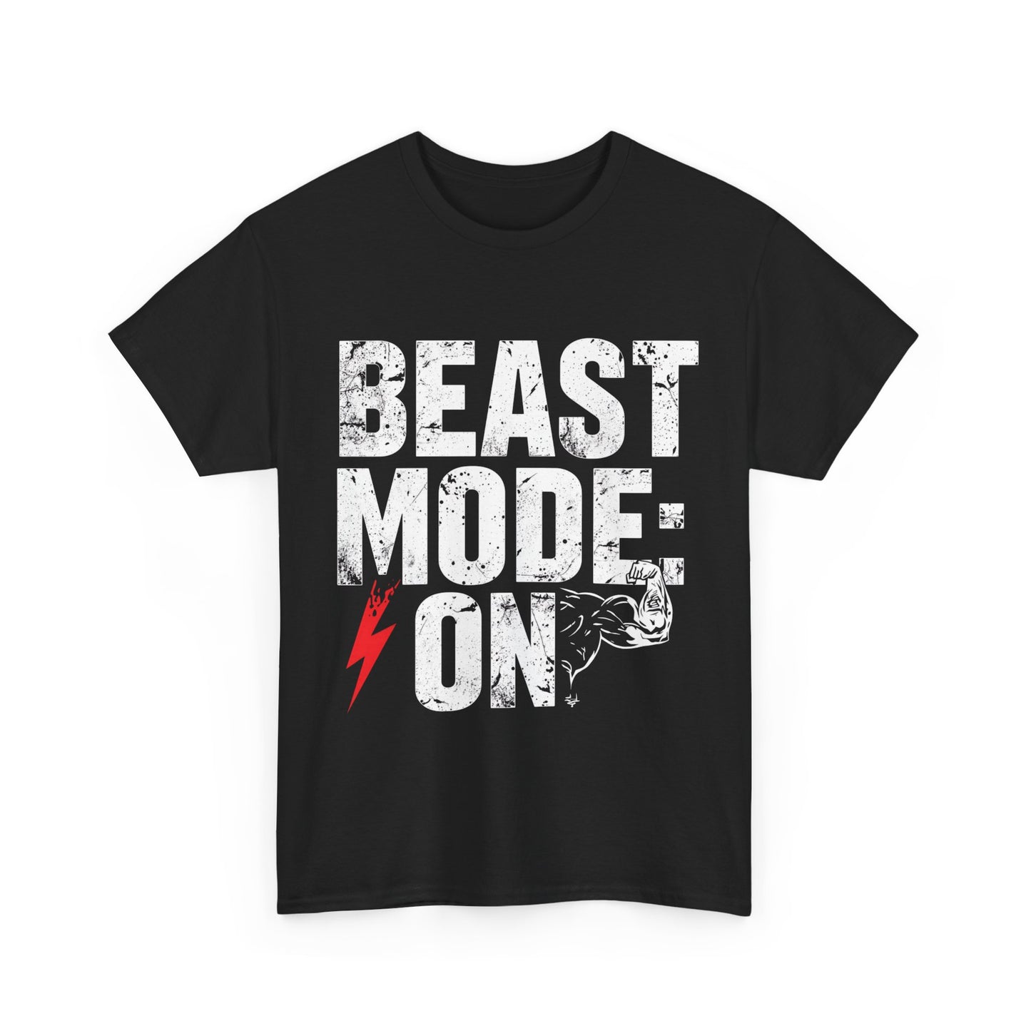 Beast Mode Heavy Cotton Gym T-shirt