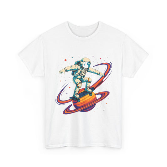 Astronaut Skateboarding ln Space