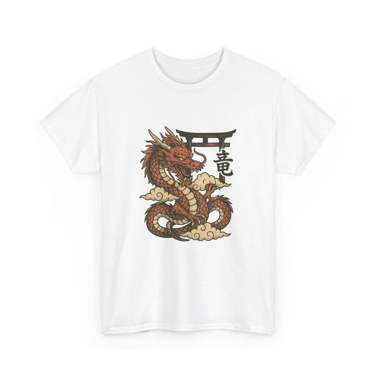 Dragon Print Cotton Tee