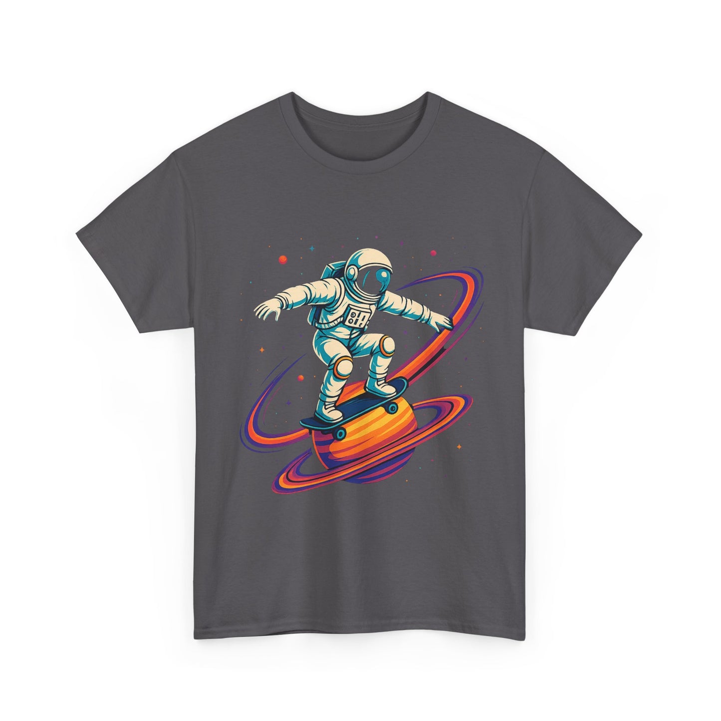 Astronaut Skateboarding ln Space