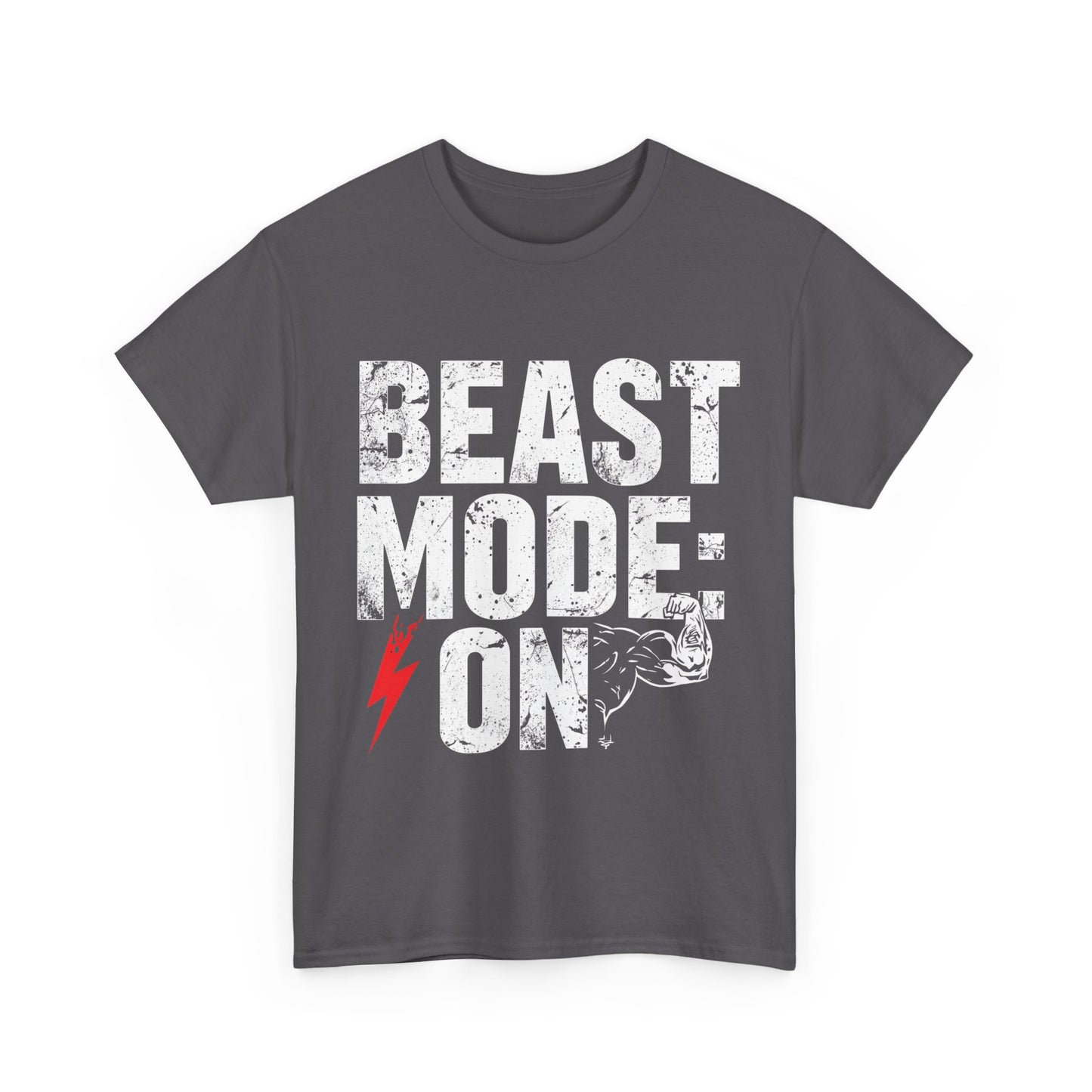 Beast Mode Heavy Cotton Gym T-shirt