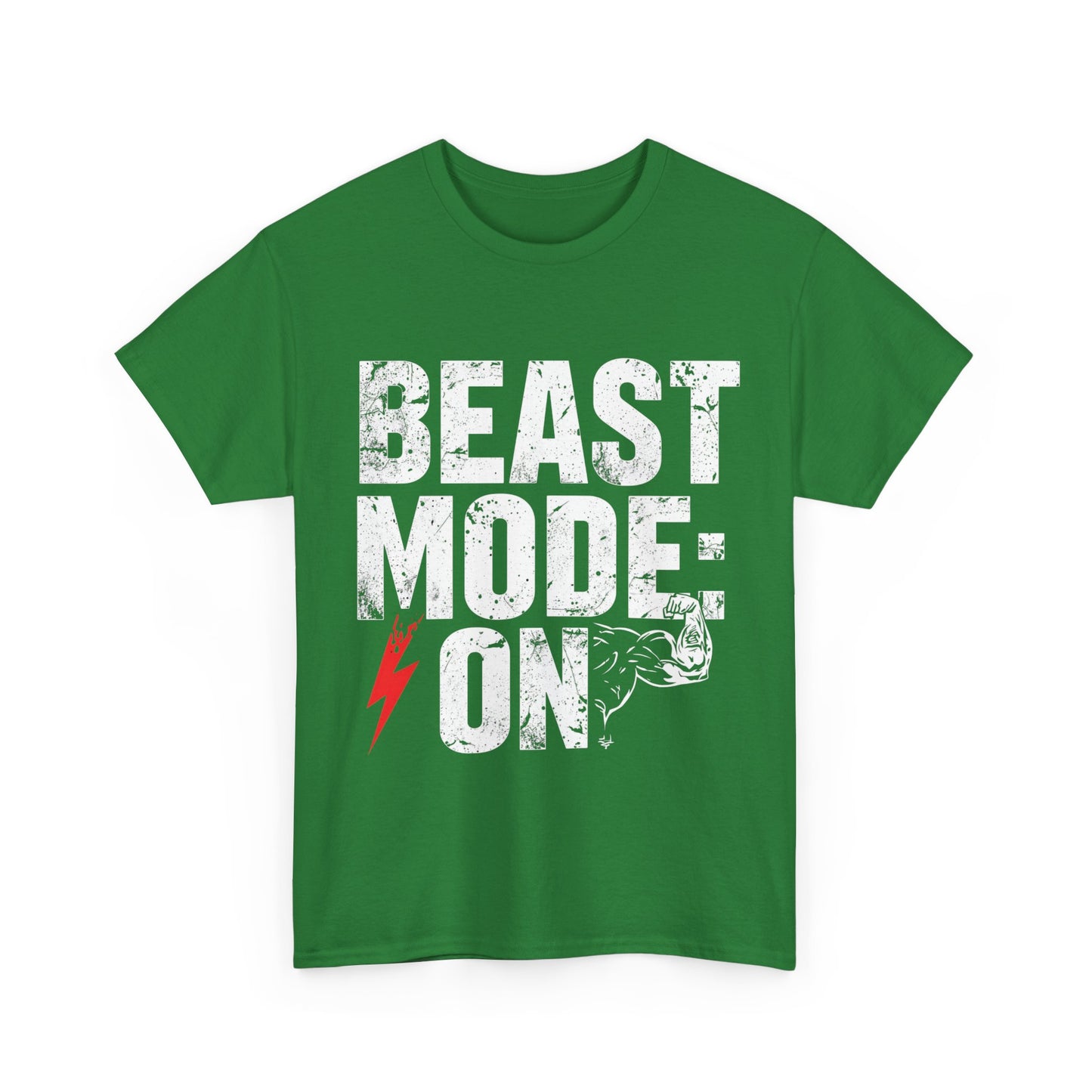 Beast Mode Heavy Cotton Gym T-shirt