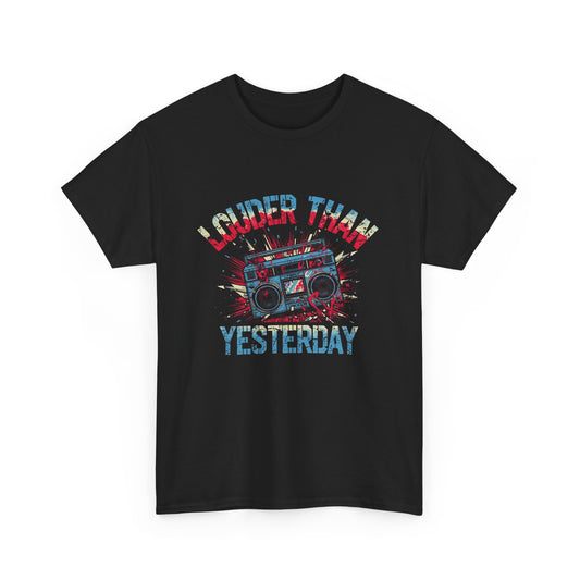 Retro Music Distressed Tee