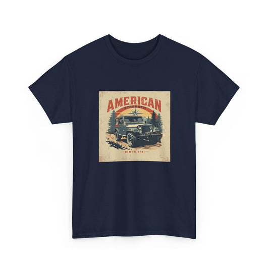 Vintage American Jeep Tee