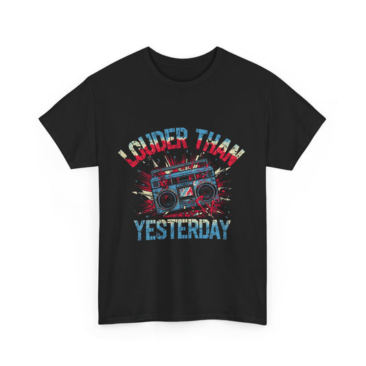 Retro Music Distressed Tee