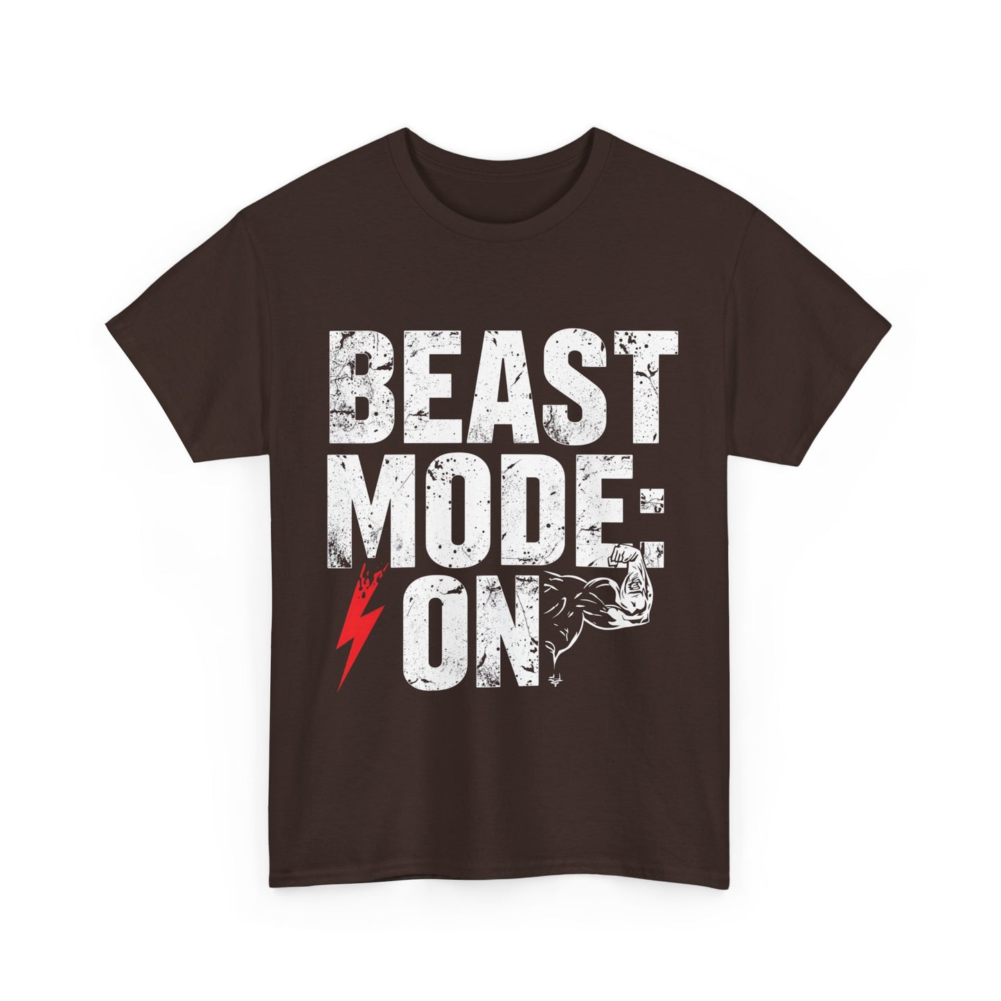 Beast Mode Heavy Cotton Gym T-shirt