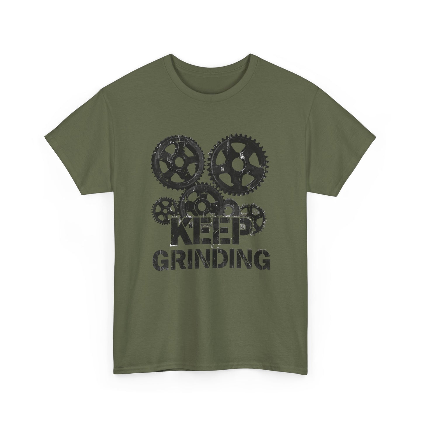 Keep Grinding Motivational Casual Tee