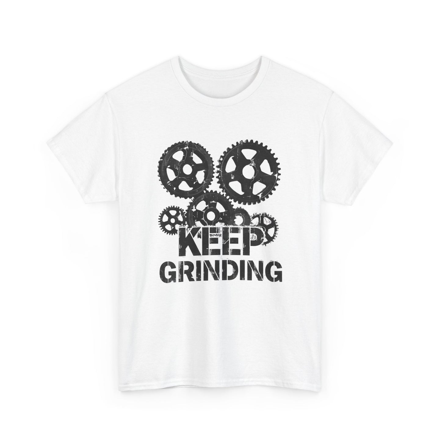 Keep Grinding Motivational Casual Tee