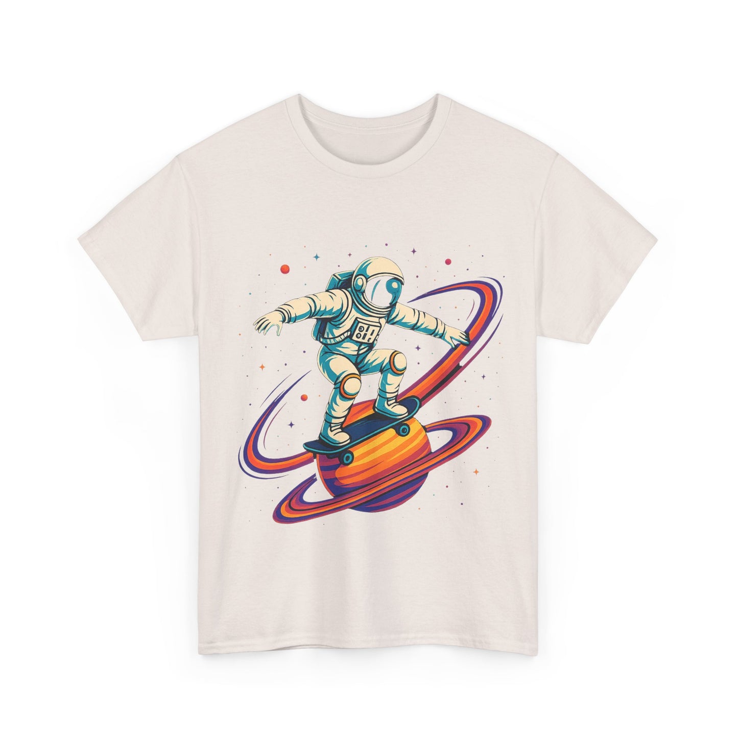 Astronaut Skateboarding ln Space