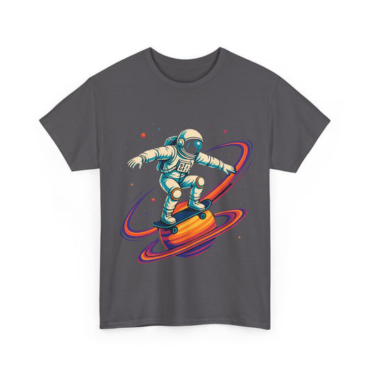 Astronaut Skateboarding ln Space
